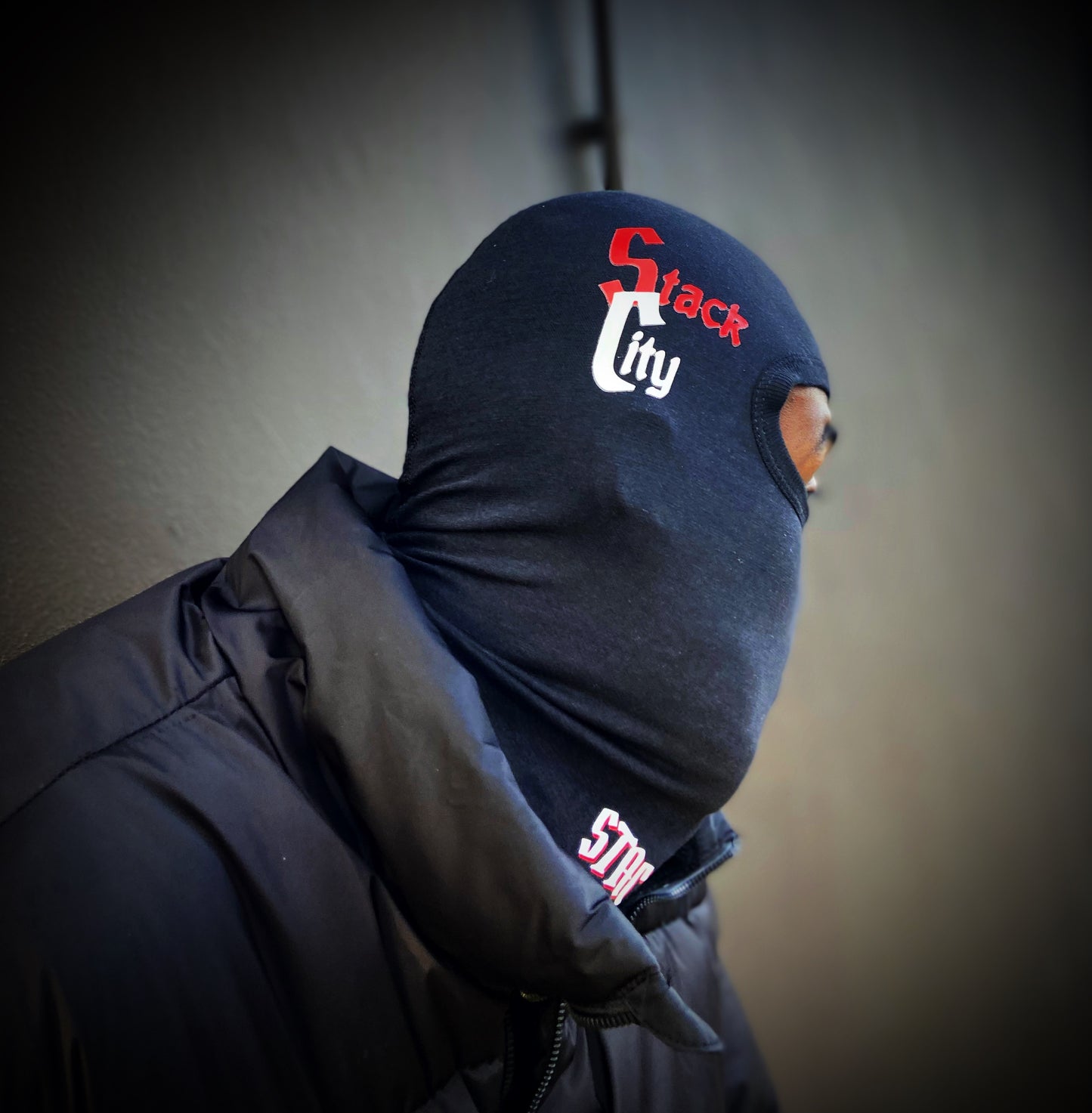 Red Ski Mask