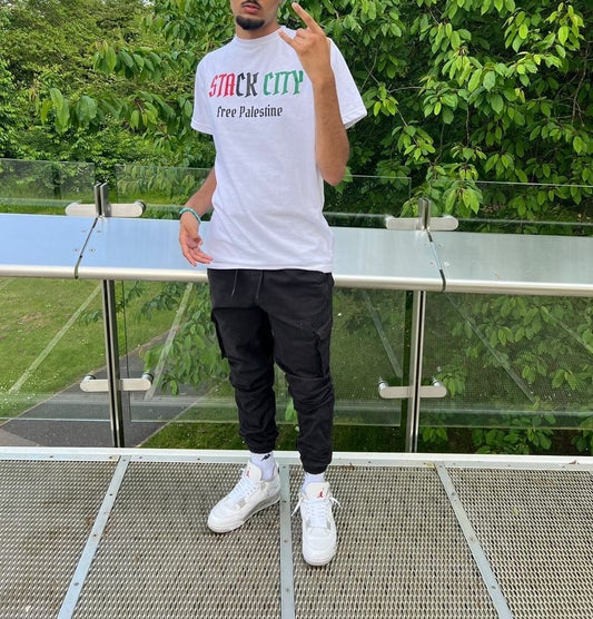 Free Palestine T Shirt (White)